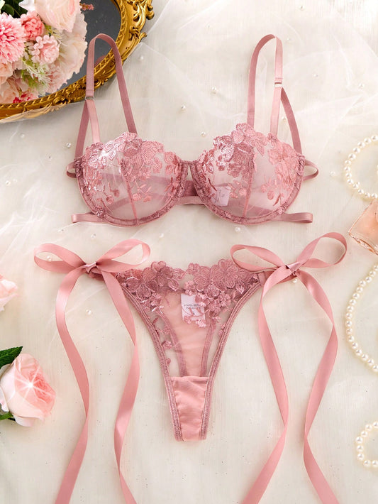 Ensemble 2 ps Bois de rose shein