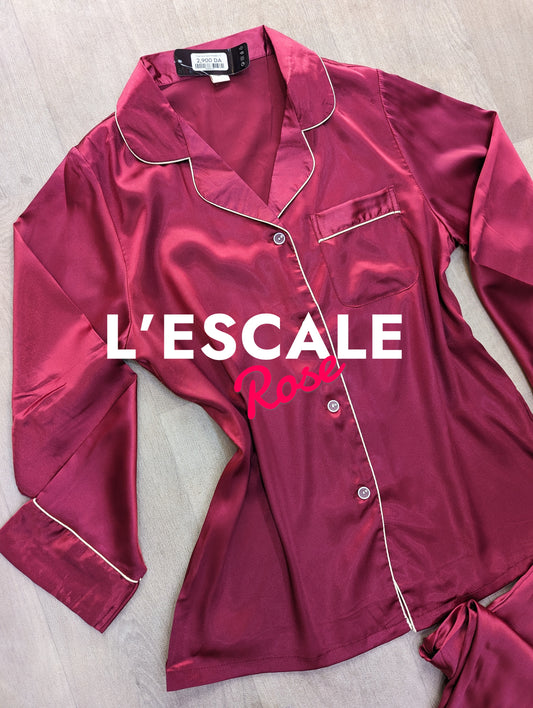 Pyjamas en satin FA-6831