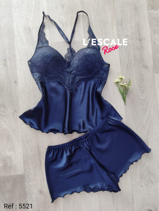Ensemble Short satin 5521