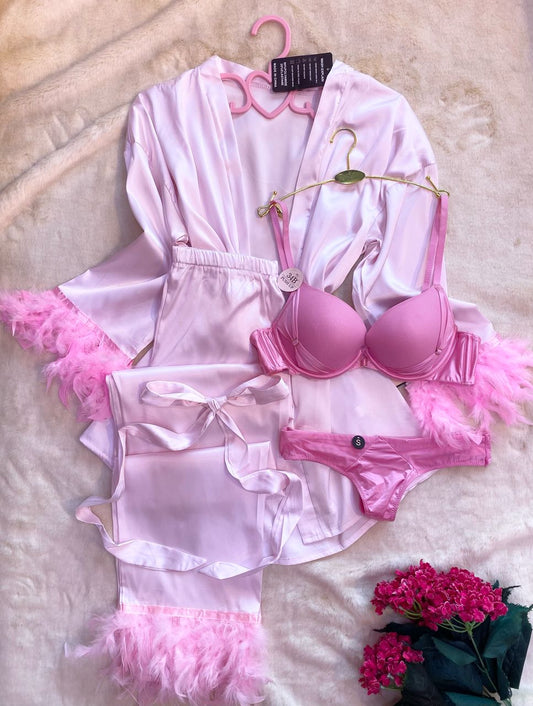 Pyjamas en satin 042