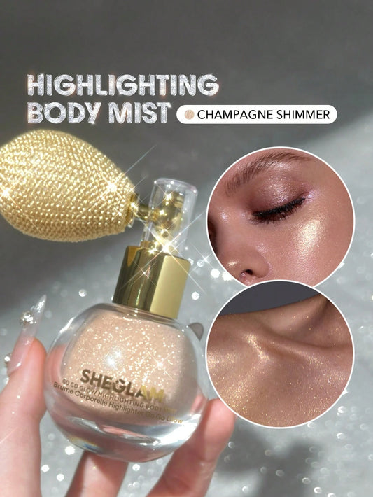 SHEGLAM Go Go Glow Brume Illuminatrice Pour Le Corps-Champagne Shimmer