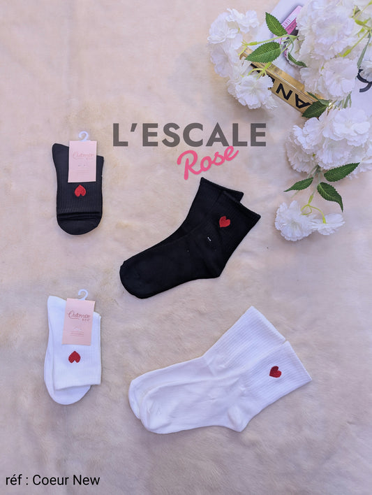 Chaussette Coeur New