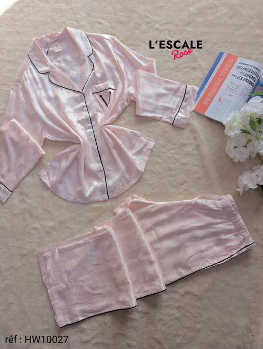 Pyjamas en satin HW10027