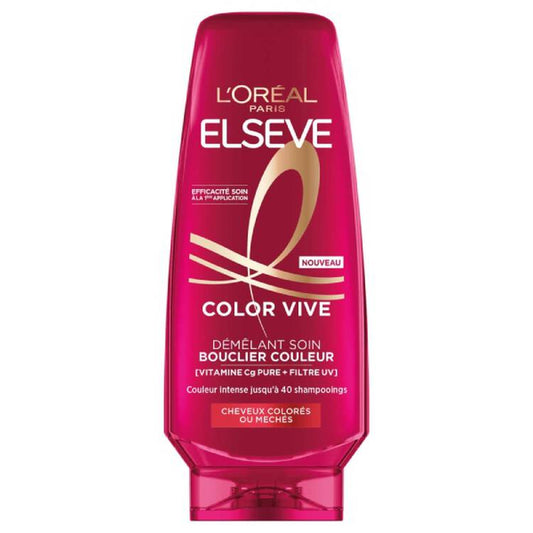 après-shampoing démêlant L'Oréal Elseve Color Vive (soin protecteur de couleur)