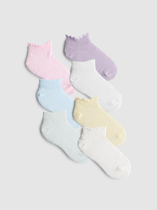Lot de 7 paires de chaussettes courtes pastel Primark