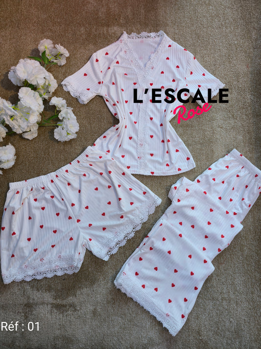 Pyjama d'été 3 Ps 01