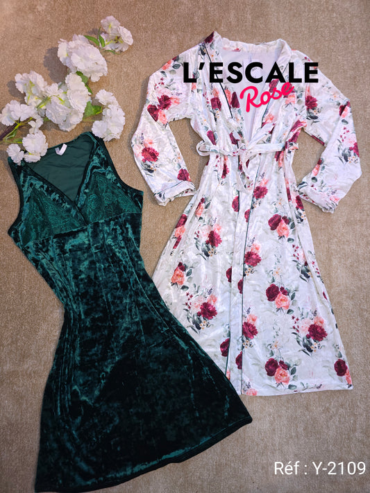 Déshabillé En Velours Y-2109