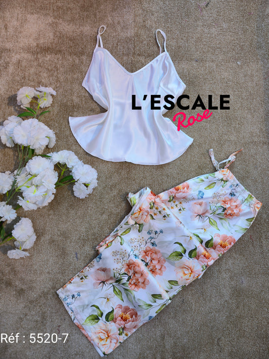 Pyjamas en satin 5520-7