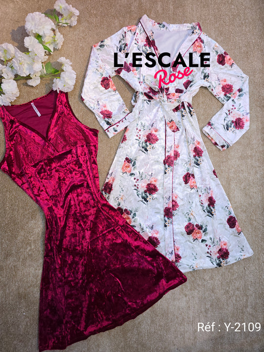 Déshabillé En Velours Y-2109