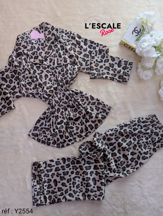 Pyjamas en satin Y2554