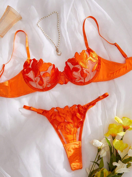 Ensemble 2 ps orange shein