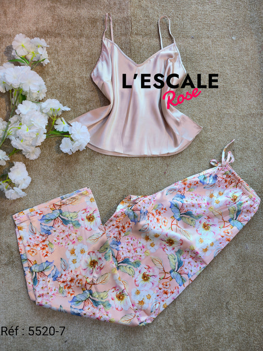 Pyjamas en satin 5520-7