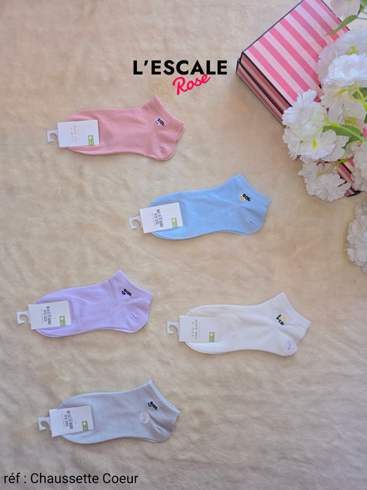 Chaussette Coeur