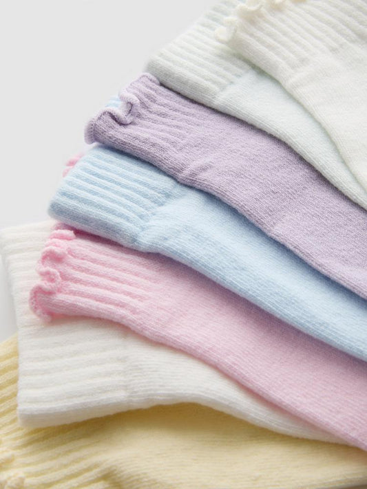 Lot de 7 paires de chaussettes courtes pastel Primark