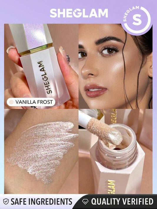 SHEGLAM Glow Bloom Liquid Highlighter-Vanilla Frost