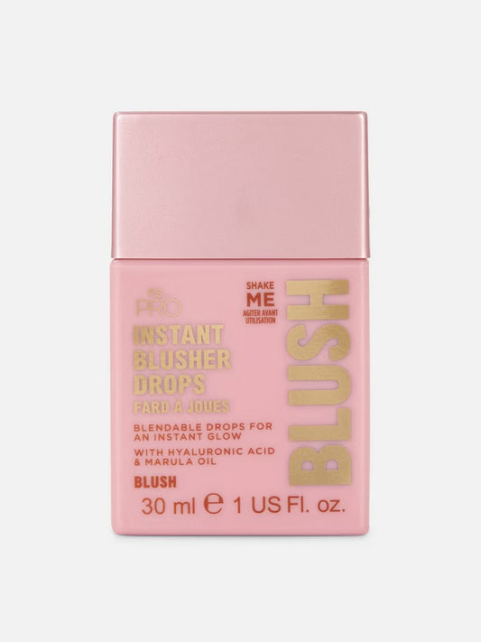 PS... Gouttes blush instantanées PRIMARK