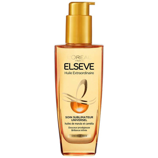 Soin Sublimateur Elsève L'OREAL PARIS Huile Extraordinaire Universel - Cheveux Secs - 100 ml