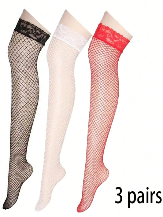 Collants En Filet De Genou SHEIN