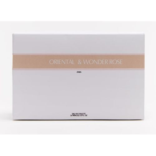 Coffret Zara 2 Parfum ( Oriental & Wonder Rose ) 90 ml