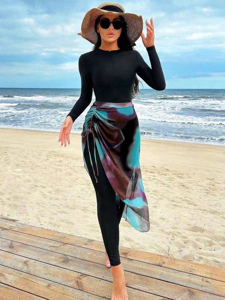 Burkini sz2311273581211173 shein – L'Escale Rose - Main Image