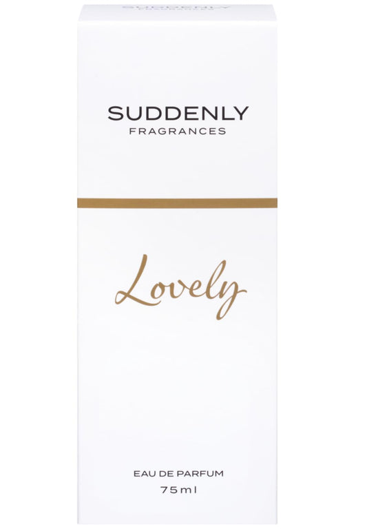 Suddenly Fragrances, LOVELY Eau de parfum pour femme 75 ml