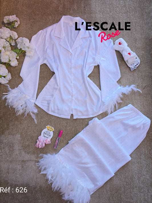 Pyjamas en satin 626