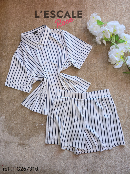 Pyjamas en satin PG267310