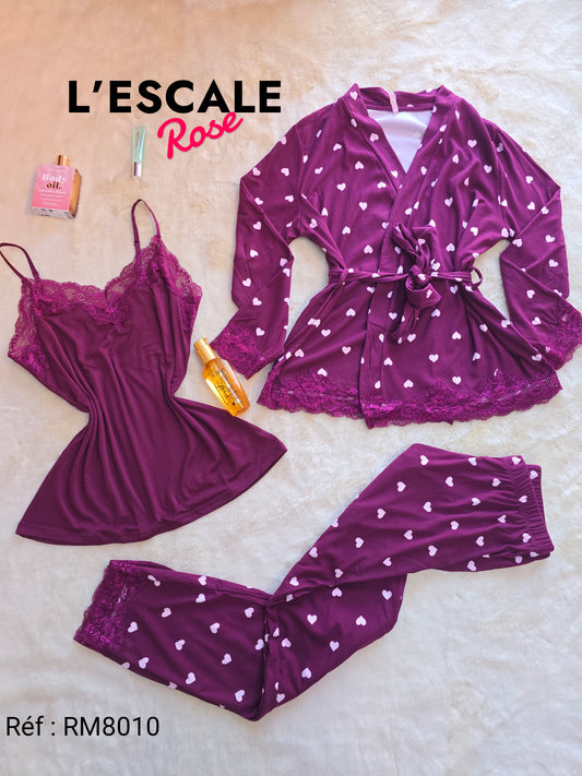 Pyjama d'hiver 3 Ps RM8010