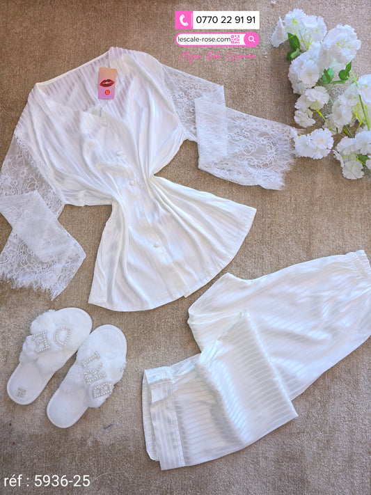 Pyjama en Satin 5936-25
