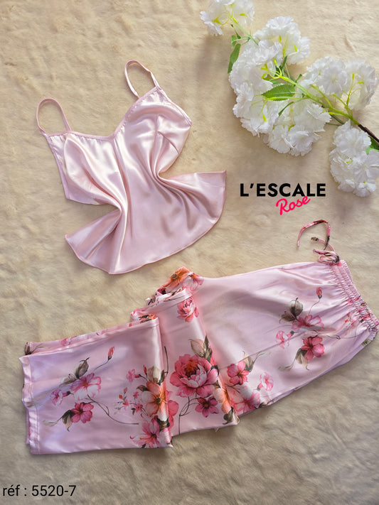 Pyjamas en satin 5520-7