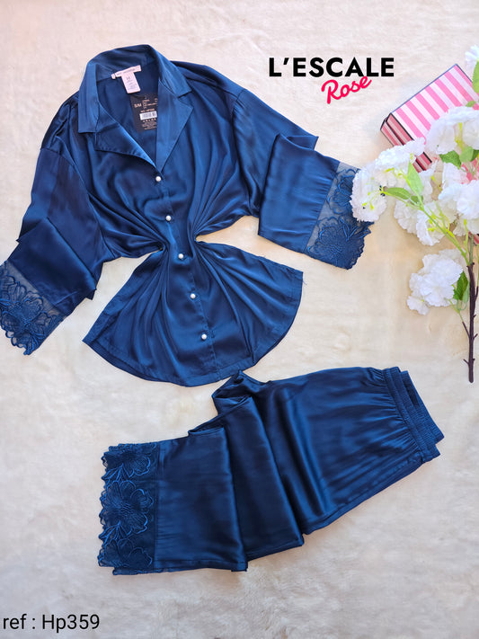 Pyjamas en satin HP359