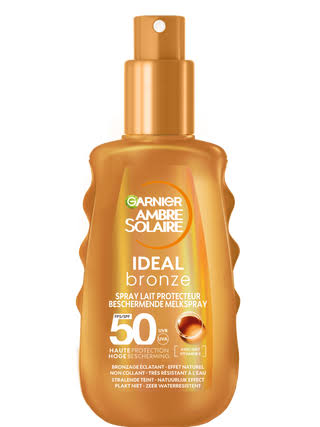 GARNIER ambre solaire ideal bronze  spray-lait solaire SPF 50