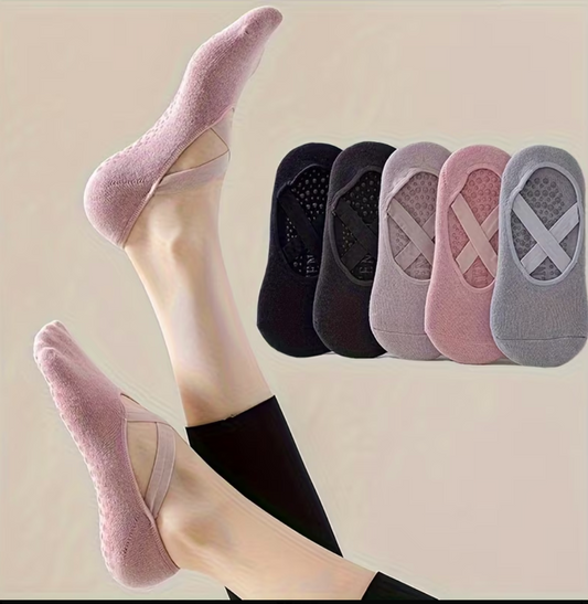 Chaussettes yoga or pilates Temu