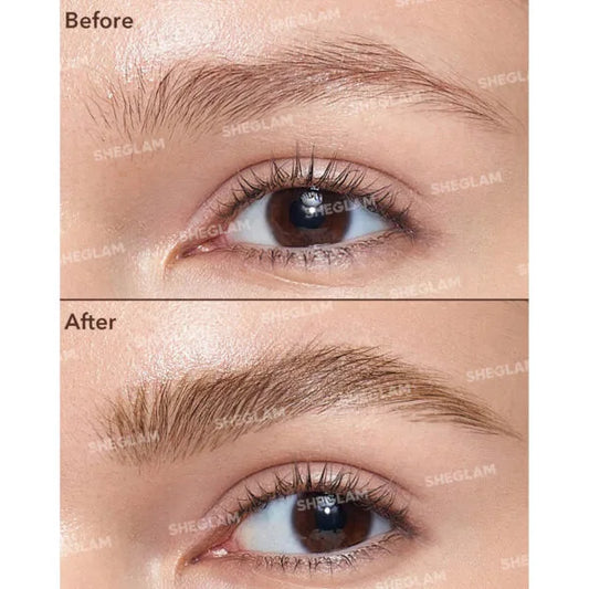 Pinceau et Maquillage pour Sourcil Brow-Fection sheglam