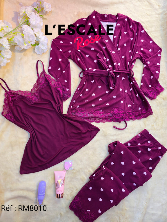 Pyjama d'hiver 3 Ps RM8010