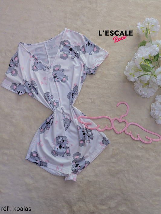 Combi-short koalas shein