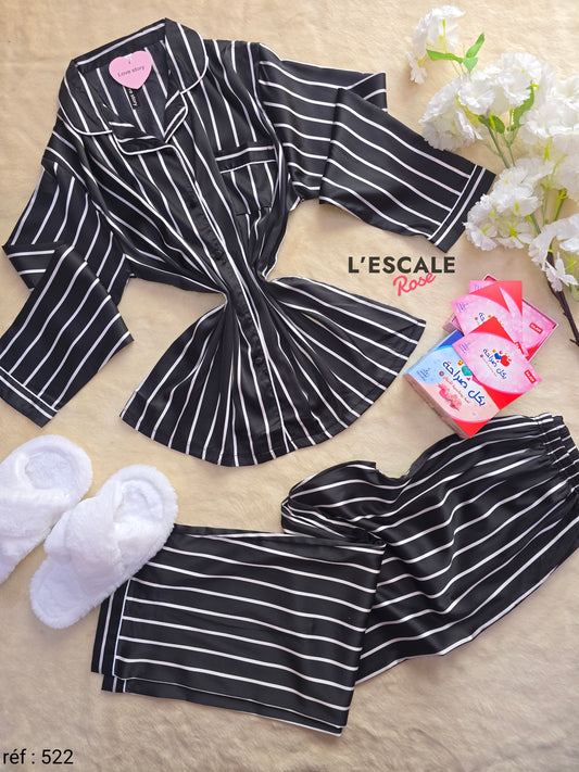 Pyjamas en satin 522