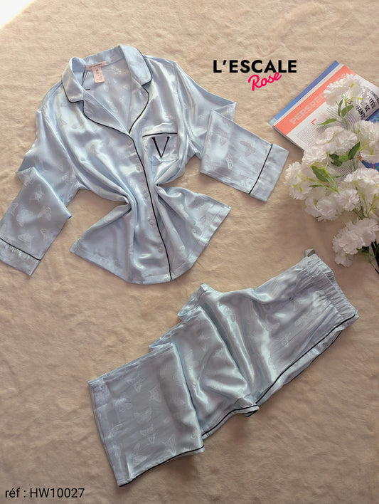 Pyjamas en satin HW10027