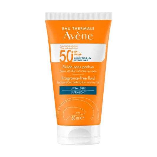 Avene fluide sans parfum SPF50+