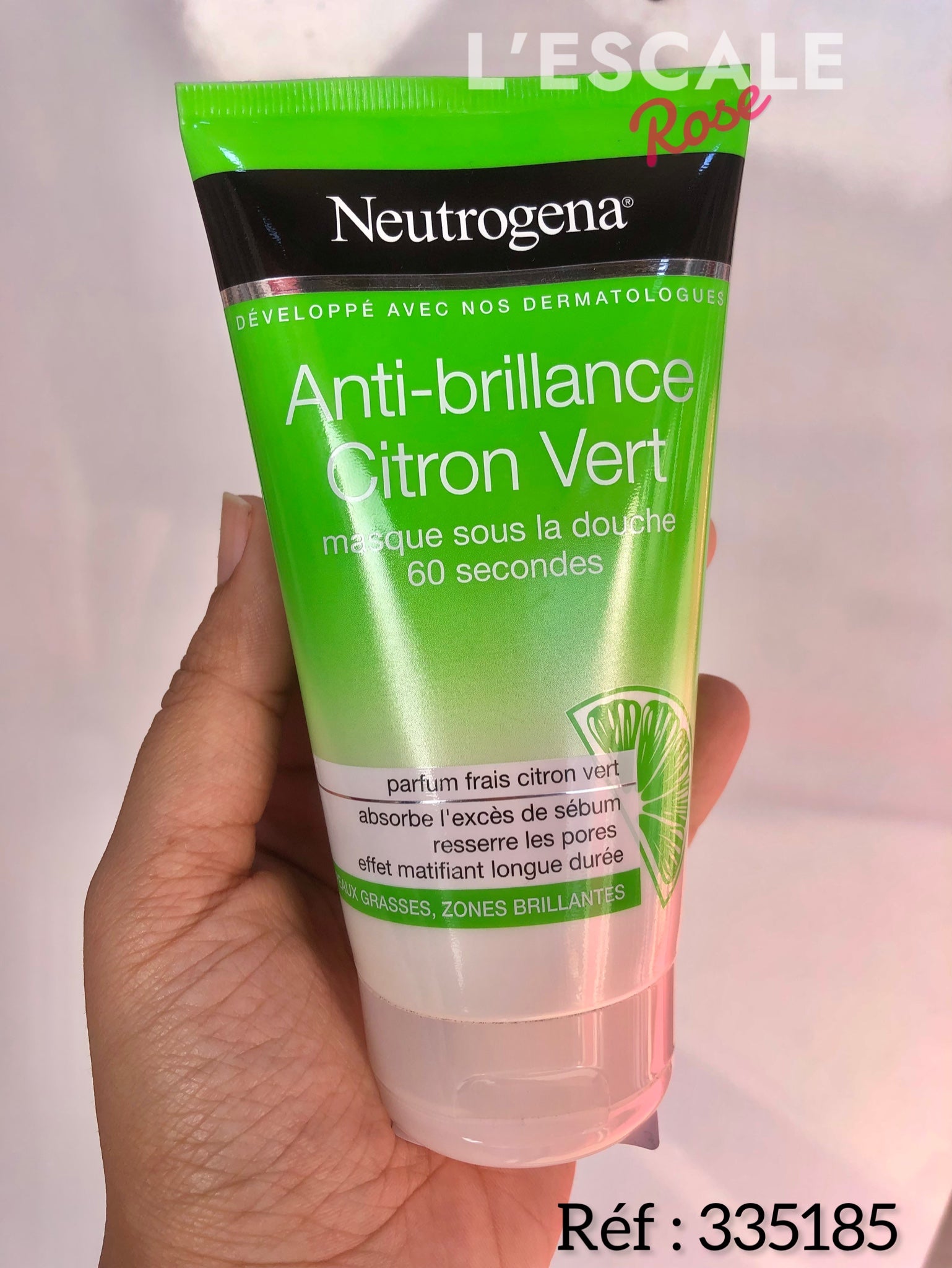 Neutrogena Anti-brillance Citron Vert : Masque sous la douche 60 secondes